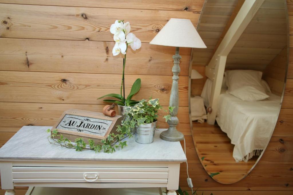 Chambres "Au Jardin" Biscarrosse Ruang foto